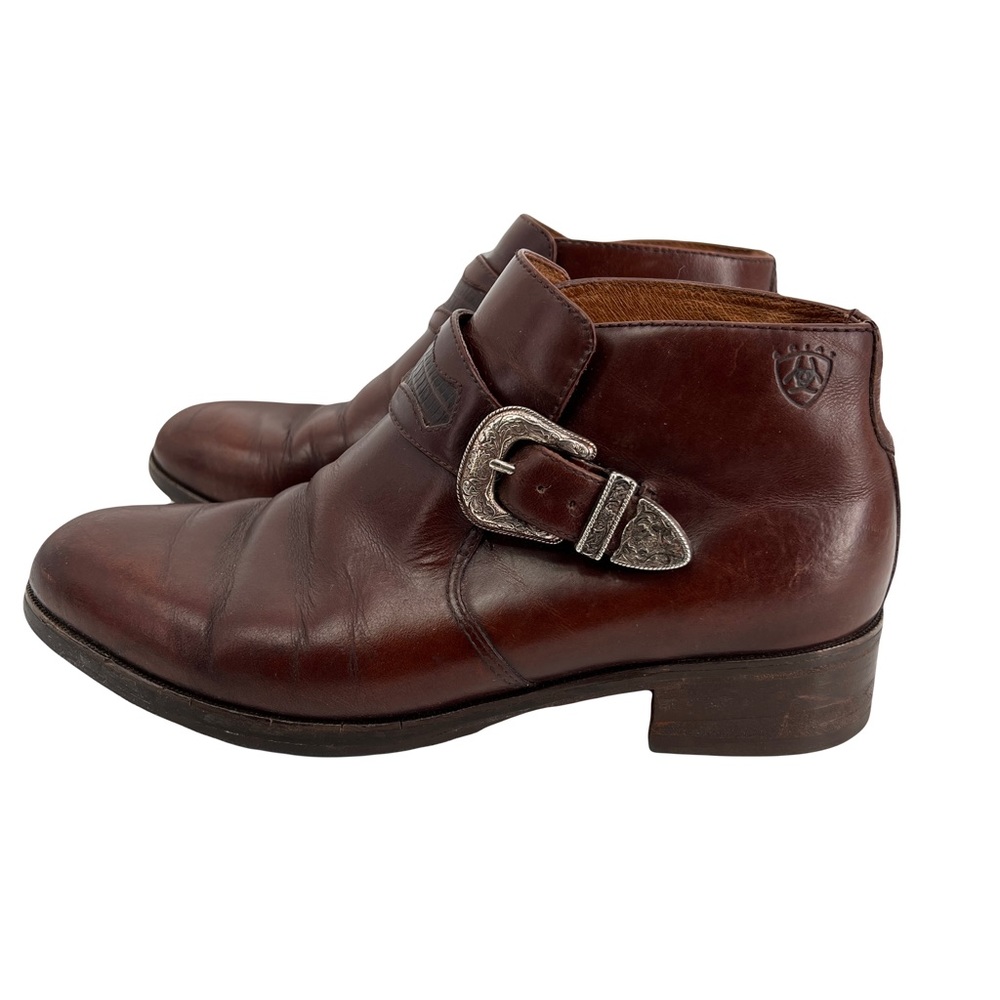 Ariat ankle boots Blair Monk strap buckle - unique and elegan